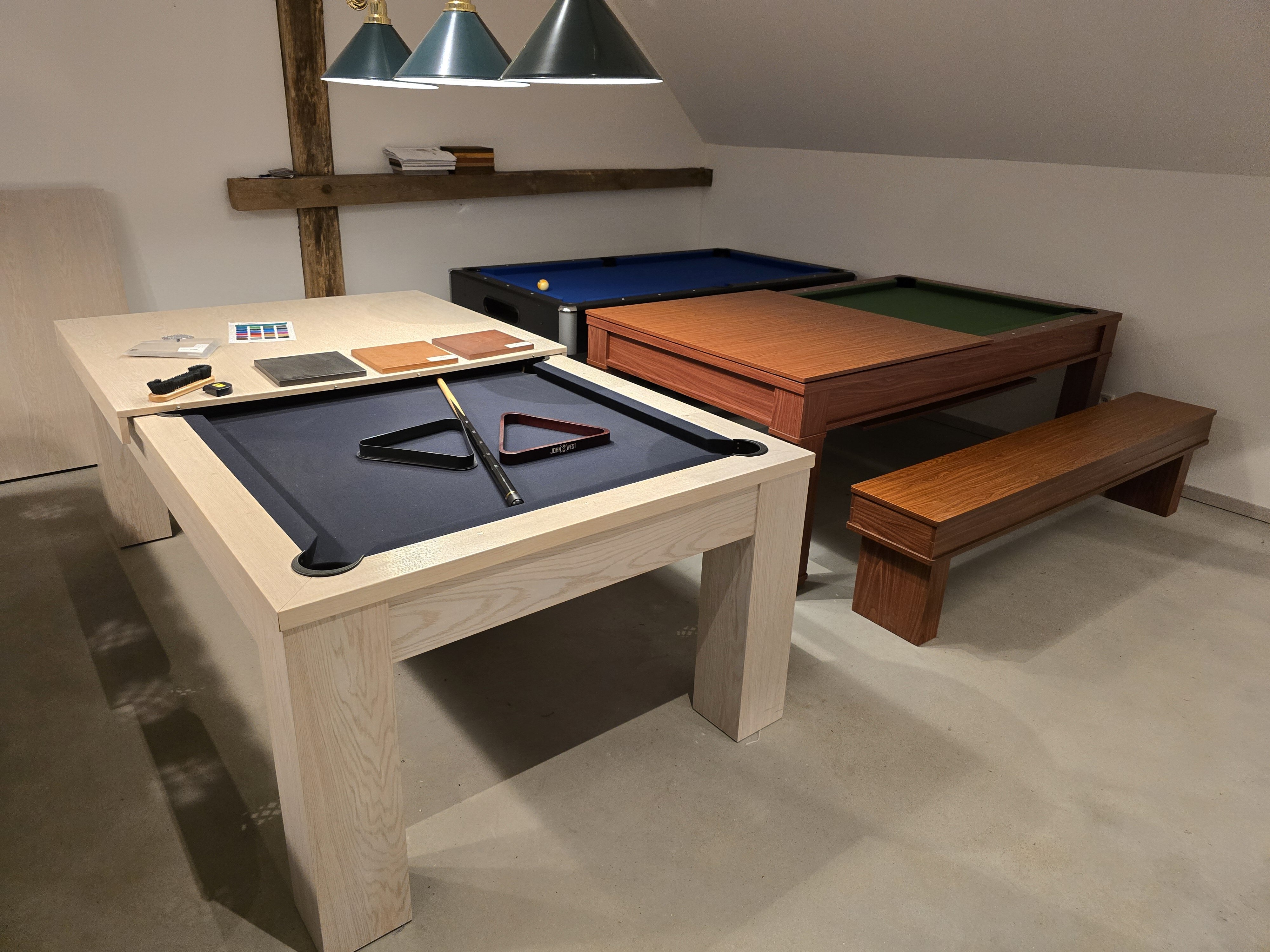 Billardtisch Showroom