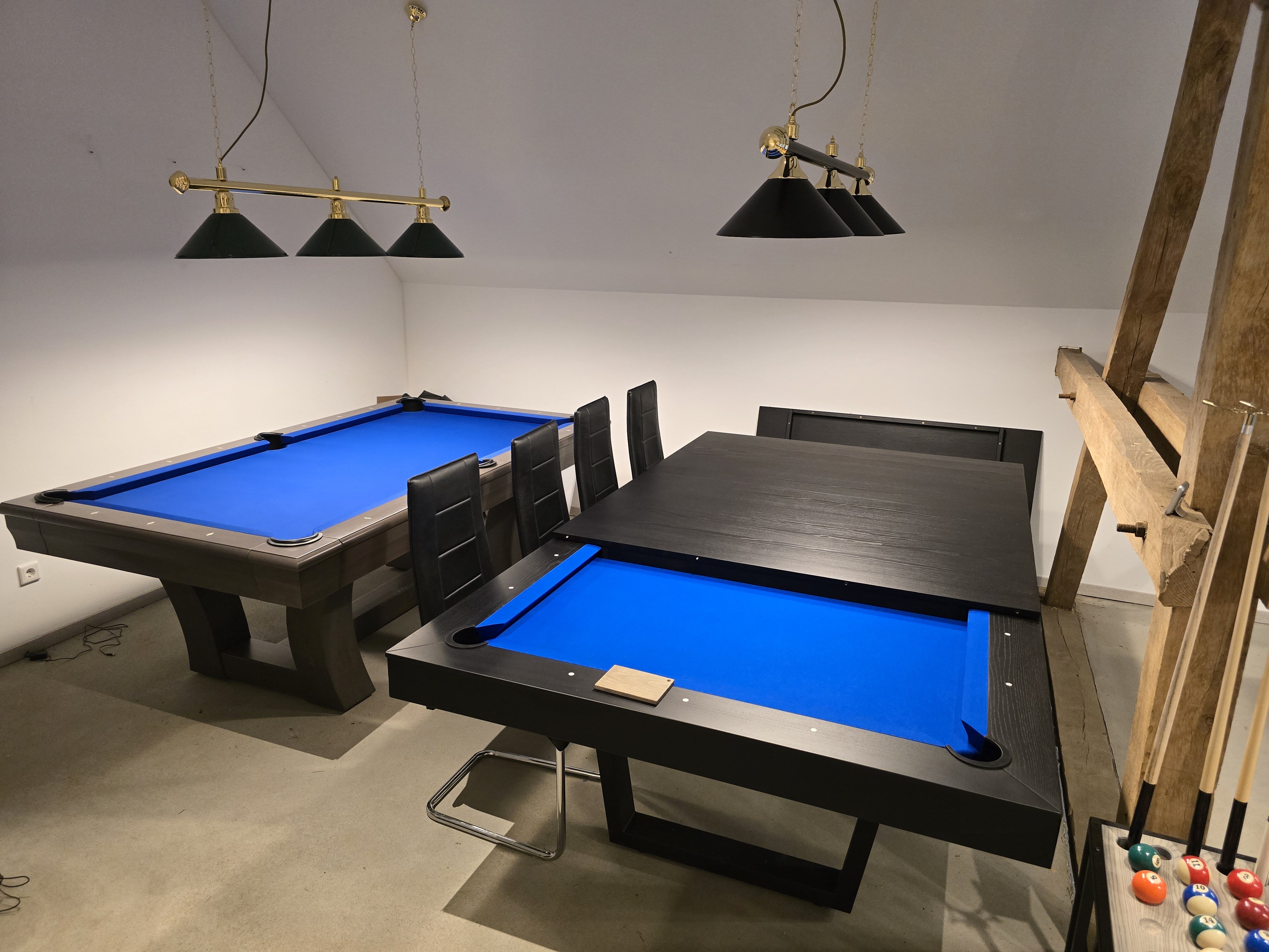Billardtisch Showroom