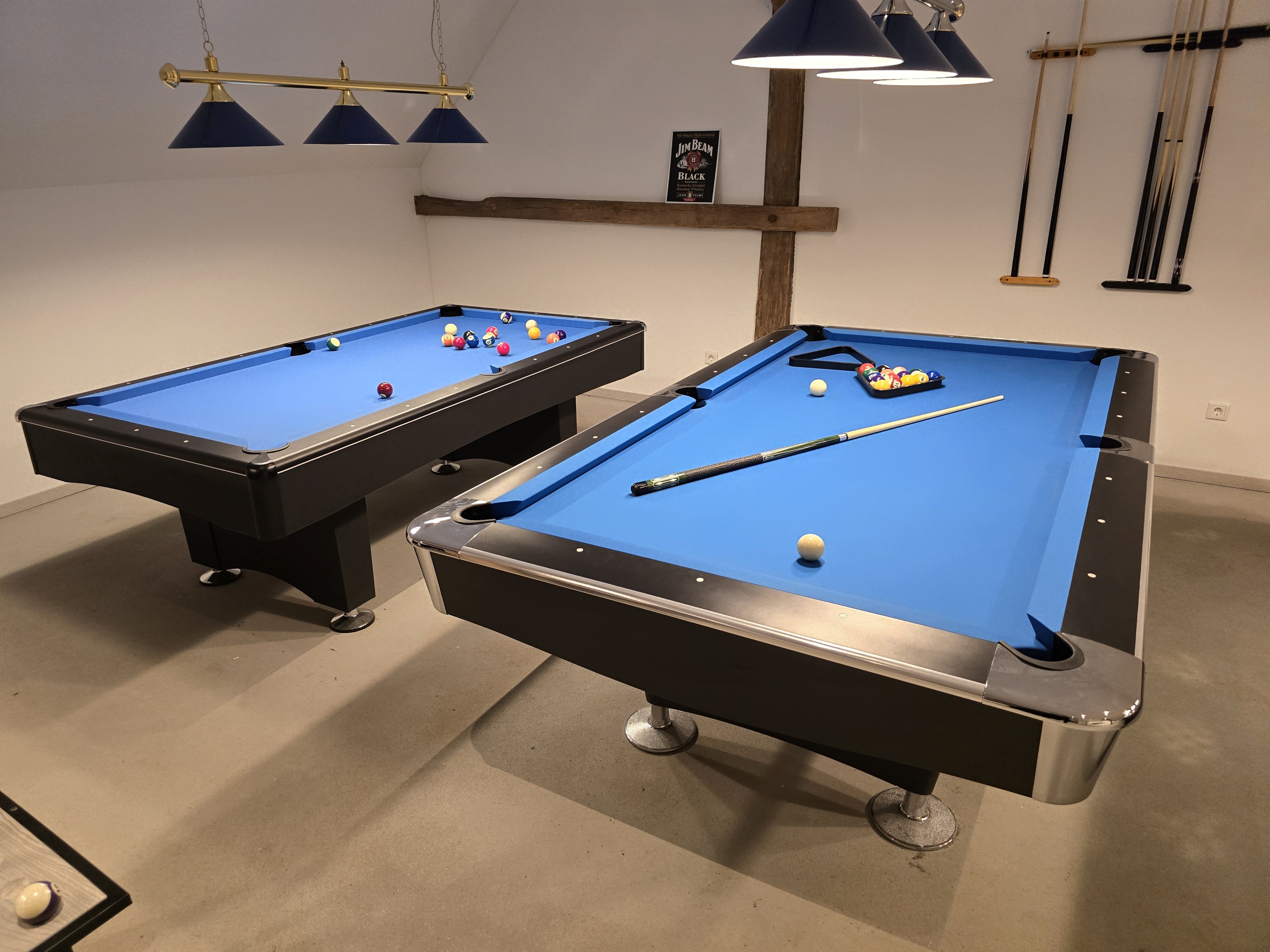 Billardtisch Showroom