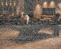 John West Pool Billardtisch Zeta mit Schieferplatte