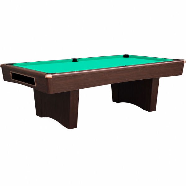 John West Pool Billardtisch Eliminator 8ft mit Schieferplatte Braun