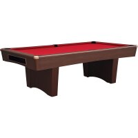 John West Pool Billardtisch Eliminator 8ft mit Schieferplatte Braun