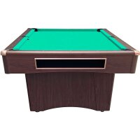 John West Pool Billardtisch Eliminator 8ft mit Schieferplatte Braun