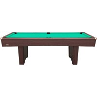 John West Pool Billardtisch Eliminator 8ft mit Schieferplatte Braun