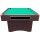 John West Pool Billardtisch Eliminator 8ft mit Schieferplatte Braun