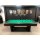 John West Pool Billardtisch Eliminator 8ft mit Schieferplatte Braun