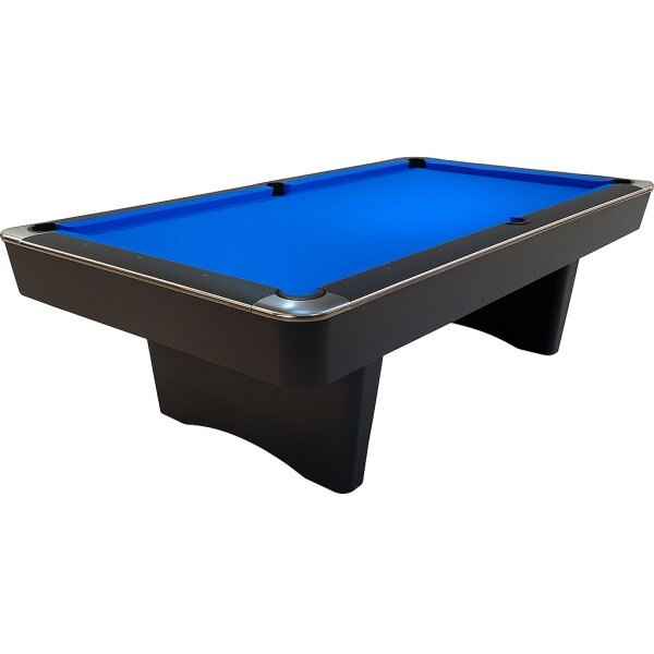 Pool Billardtisch John West Nightshade 9ft mit Schieferplatte