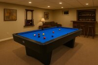 Pool Billardtisch John West Nightshade 9ft mit Schieferplatte