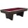 Pool Billardtisch John West Nightshade 7ft mit Schieferplatte Braun