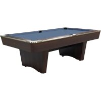 Pool Billardtisch John West Nightshade 8ft mit Schieferplatte Braun