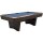 Pool Billardtisch John West Nightshade 8ft mit Schieferplatte Braun