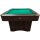 Pool Billardtisch John West Nightshade 9ft mit Schieferplatte Braun