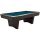 Pool Billardtisch John West Nightshade 9ft mit Schieferplatte Braun