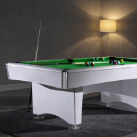 John West Pool Billardtisch Santa Monica mit Schieferplatte 7ft