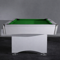 John West Pool Billardtisch Santa Monica mit Schieferplatte 7ft