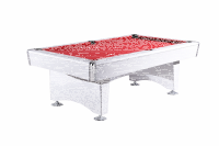 John West Pool Billardtisch Santa Monica mit Schieferplatte 9ft