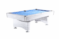 John West Pool Billardtisch Santa Monica mit Schieferplatte