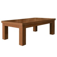 Billardtisch Trento Walnuss, 6 ft 212 x 120 cm groß, neu mit Schieferplatte