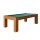 Billardtisch Trento Eiche Natur, 7 ft 230 x 130 cm groß, neu mit Schieferplatte