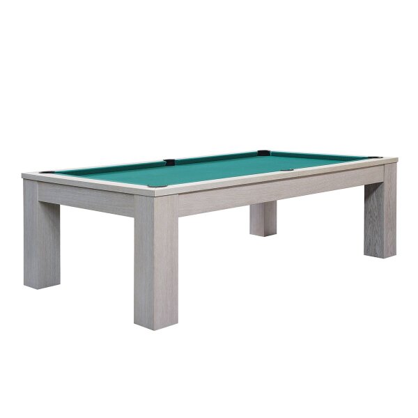 Billardtisch Trento Birke, 8 ft 254 x 142 cm groß, neu mit Schieferplatte