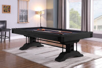 John West Ironwood Billardtisch 8 ft mit Schieferplatte Schwarz