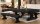 John West Ironwood Billardtisch 8 ft mit Schieferplatte Schwarz