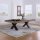 John West Billardtisch Dinner Xoon Vintage Oak 7 ft mit Schiefer- und Abdeckplatte