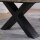 John West Billardtisch Dinner Xoon Vintage Oak 7 ft mit Schiefer- und Abdeckplatte