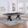 John West Billardtisch Dinner Xoon Vintage Oak mit Schiefer- und Abdeckplatte