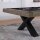 John West Billardtisch Dinner Xoon Vintage Oak mit Schiefer- und Abdeckplatte