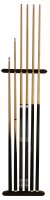 Billard Set - Wandhalterung + 2 Profi Queue + 2 Standard...