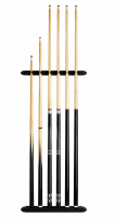 Billard Set - Wandhalterung + 2 Profi Queue + 2 Standard...