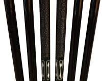 Billard Set - Wandhalterung + 2 Profi Queue + 2 Standard Queue + 2 kurze Queue