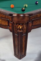 Billardtisch Wellington, 7 ft groß, 198 x 99 cm, neu mit Schieferplatte