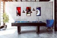 Billardtisch, Billard Tisch "Black Pool", 9 ft, neu mit Schieferplatte