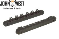 John West Billard Queue Wandhalterung für Billardqueues