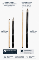 John West Pool Billardqueue Junior 2-teilig 100 cm