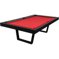 John West Pool Billardtisch Denver Dream 7ft Schwarz inkl. Abdeckplatte mit Schieferplatte