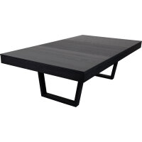 John West Pool Billardtisch Denver Dream 7ft Schwarz inkl. Abdeckplatte mit Schieferplatte