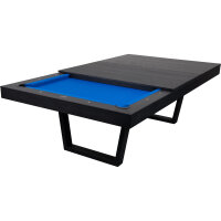John West Pool Billardtisch Denver Dream 7ft Schwarz inkl. Abdeckplatte mit Schieferplatte