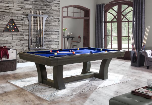 John West Pool Billardtisch Kansas mit Schieferplatte 8ft