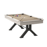 John West Pool Billardtisch Nashville 6ft mit Schieferplatte inkl. Abdeckplatte