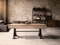 John West Pool Billardtisch Nashville 6ft mit Schieferplatte inkl. Abdeckplatte