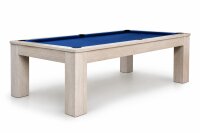 John West Billardtisch Weiß 7ft – der perfekte Allrounder mit Schieferplatte