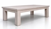 John West Billardtisch Weiß 7ft – der perfekte Allrounder mit Schieferplatte