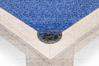 John West Billardtisch Weiß 7ft – der perfekte Allrounder mit Schieferplatte