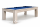 John West Billardtisch Weiß 8ft – großes Spielfeld mit Schieferplatte