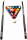 John West Profi Billard Set - Kugeln + Triangel + 2 Profi Queues JW-3