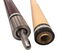 John West Profi Pool Billardqueue Queue JW-4 inkl. Gewindeschutz und Tasche