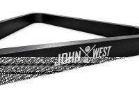 John West Triangel für 57 mm Pool Billardkugeln Holz Schwarz